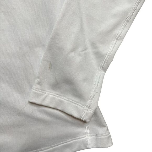 UNDER ARMOUR Coldgear Mick Neck Long Sleeve Shirt White - Picture 4 of 8